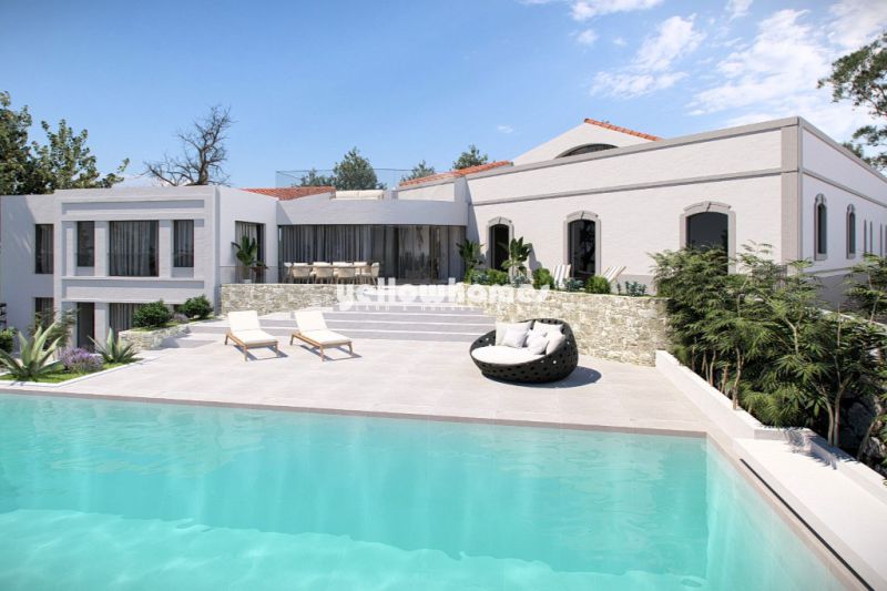 Unique detached 6 bedroom villa project near Loule, Algarve